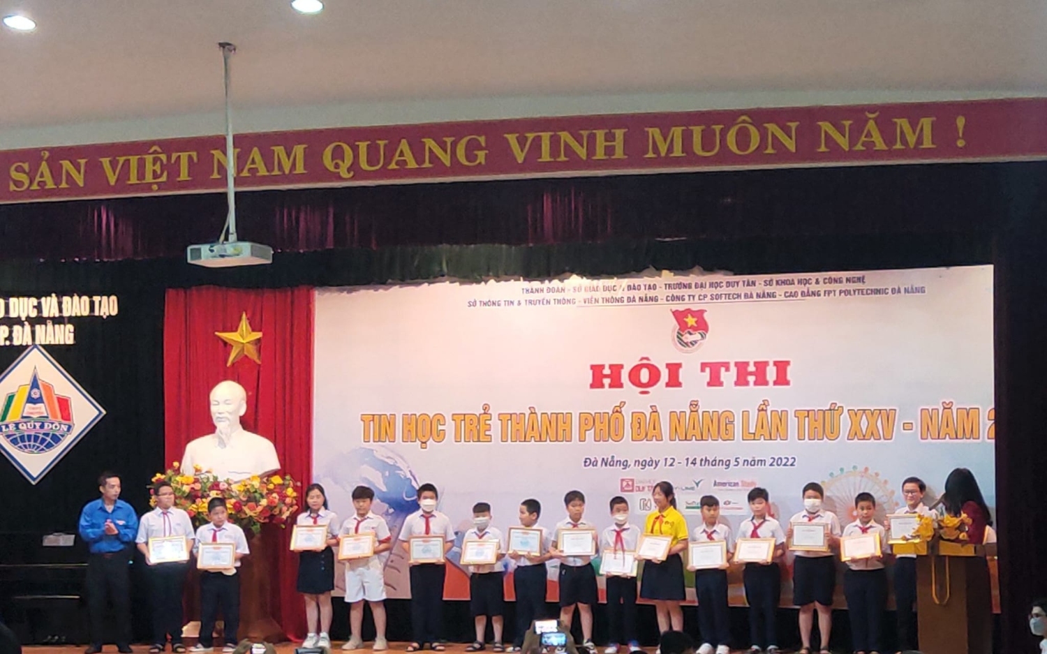 Kết quả hội thi Tin học trẻ cấp Thành phố, năm học 2021-2022