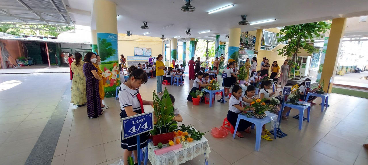 Liên đội Nguyễn Tri Phương tổ chức các hoạt động chào mừng kỉ niệm 40 năm ngày Nhà giáo Việt Nam.