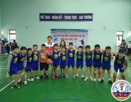 Đội tuyển Bóng rổ vô địch  "Giải thể thao học sinh" -  năm học 2020_2021.