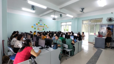 Trường Tiểu học Nguyễn Tri Phương tổ chức tập huấn bồi dưỡng chuyên môn, năm học 2022- 2023.