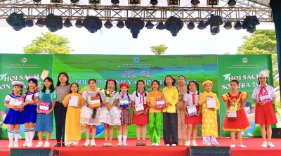 Trường TH Nguyễn Tri Phương tham gia Hội sách Sơn Trà 2023