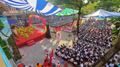 Trường Tiểu học Nguyễn Tri Phương tổ chức lễ khai giảng năm học mới 2023-2024