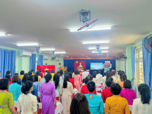 Trường Tiểu học Nguyễn Tri Phương tổ chức Hội nghị viên chức-người lao động năm học 2025-2026.